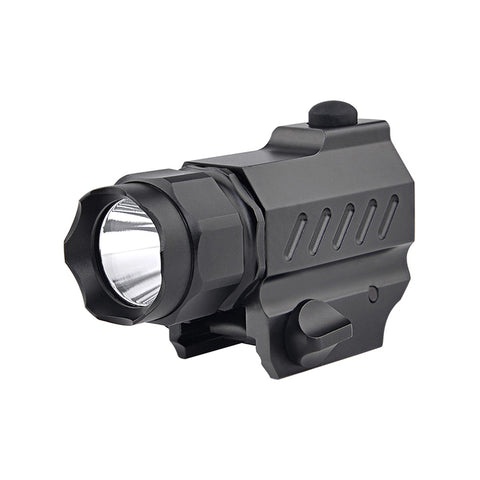 TrustFire G02 Tactical Flashlight 210 Lumens Weapon Mounted Light for Glock 17 19 21 22 30 43 48 Picatiny Rail with CR123A