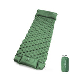 Outdoor Sleeping Pad Inflatable Mattress with Pillows Ultralight Air Cushion