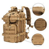 Military Tactical Backpack 1000D Polyester 30L 3P Softback  Waterproof Rucksack