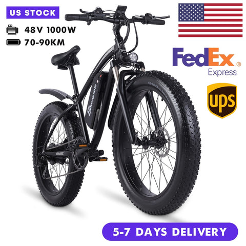 MX02S  4.0 Fat Tire Ebike 26 inch Snow Bike Mountain bike 40km/h Cruiser Electric Bicycle