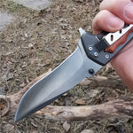 8CR13MOV Blade Folding Knife Tactical Knife  EDC Tools Good for Hunting Camping Survival Outdoor and Everyday Carry