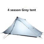 2 Person Outdoor Ultralight Camping Tent 3 Season Professional 20D Nylon Both Sides Silicon Tent