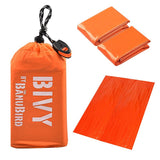 Emergency Sleeping Bag First Aid Emergency Mylar Blanket Waterproof Thermal Survival Gear