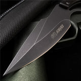 21CM (8") 58HRC Fixed Blade Pipe Cutter Pocket Knives  Outdoor Survival Hunting