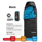 Naturehike CW400 Sleeping Bags Ultralight Compact Waterproof Warm Goose Down