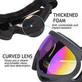 Sports Sunglasses UV400 Protection Hiking Climbing Goggles Dust Proof Splash Sun Glasses