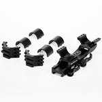 Quick Release One Piece Scope Mount 30mm Dual Rings 20mm Picatinny Rail QD Cantilever Mounts