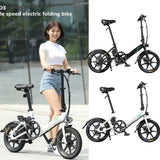 US Stock Lightweight Aluminum Alloy Folding Bicycle