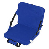 Portable Soft Cushion Stadium Chair Foldable Seat Pad with Backrest