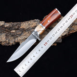 Hunting Fishing Fixed Blade Knife; Tactical Outdoor Survival Fruit Vegetable Cutter High Hardness