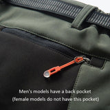 Autumn/Winter Men/Women Hiking Pants Softshell Trousers Waterproof Windproof