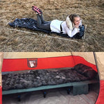 Outdoor Sleeping Pad Inflatable Mattress with Pillows Ultralight Air Cushion