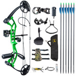 15-70 lbs Adjustable Compound Bow Up to 320 fps, USA Gordon Composites