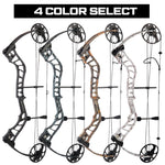 15-70 lbs Adjustable Compound Bow Up to 320 fps, USA Gordon Composites