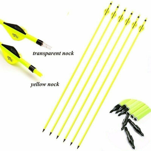 12/24Pcs Carbon Arrows Compound/Recurve Bow