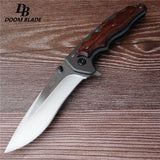 New 5CR15MOV sharp cutting knife, outdoor camping hunting survival folding knife tactic jungle adventure knife