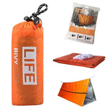 Emergency Sleeping Bag First Aid Emergency Mylar Blanket Waterproof Thermal Survival Gear