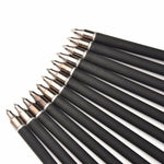 12Pcs 20 Inch Crossbow Bolts Carbon Half Moon Nock  Vanes OD 8.8mm