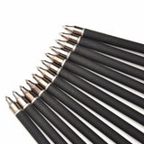 12Pcs 20 Inch Crossbow Bolts Carbon Half Moon Nock  Vanes OD 8.8mm