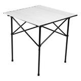 Outdoor Folding Table Aluminium Alloy Waterproof with Storage Bag 70x70x70cm