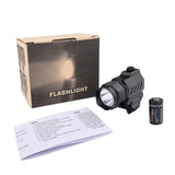 TrustFire Pistol Light 210 Lumens Flashlight 2 Modes Mounted Lights for Glock 17 19 21 22  Picatiny