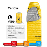 Naturehike CW400 Sleeping Bags Ultralight Compact Waterproof Warm Goose Down