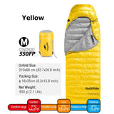 Naturehike CW400 Sleeping Bags Ultralight Compact Waterproof Warm Goose Down