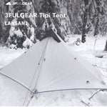 Ultralight Camping 3/4 Season 15D Silnylon Rodless Tent