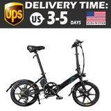 US Stock Lightweight Aluminum Alloy Folding Bicycle