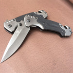 440c  Folding Knife Pocket  Quick Open G10 Stainless Blade