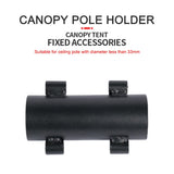 Awning Tarp Rod Holder Canopy Rod Iron Fastening Holder