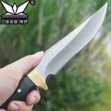 Outdoor Camping Knife 440C Fixed Blade with sheath Wood Handle Tactical Survival Knives