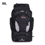 90L 80L Travel Bag Backpack Army Climbing Bags Mountaineering Large Capacity Sport Bag