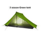 2 Person Outdoor Ultralight Camping Tent 3 Season Professional 20D Nylon Both Sides Silicon Tent