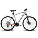 Hiland 700C Hybrid Bicycle Aluminum 24 Speeds Comfort Bike