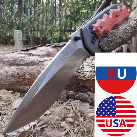 8CR13MOV Blade Folding Knife Tactical Knife  EDC Tools Good for Hunting Camping Survival Outdoor and Everyday Carry