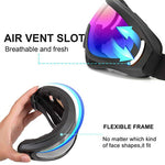 Sports Sunglasses UV400 Protection Hiking Climbing Goggles Dust Proof Splash Sun Glasses