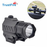 TrustFire Pistol Light 210 Lumens Flashlight 2 Modes Mounted Lights for Glock 17 19 21 22  Picatiny