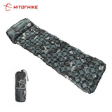 Outdoor Sleeping Pad Inflatable Mattress with Pillows Ultralight Air Cushion