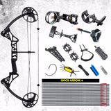 Compound Bow Package M1, 19-30 inch,19-70Lbs Draw Weight MADE IN USA