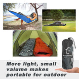 Outdoor Sleeping Pad Inflatable Mattress with Pillows Ultralight Air Cushion