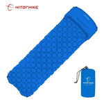 Outdoor Sleeping Pad Inflatable Mattress with Pillows Ultralight Air Cushion