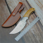 High quality shadow wood straight blade outdoor survival knife European north American hunting knife