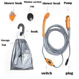 Portable Outdoor Camping Shower Universal 12V Car Electric Washing Sprayer