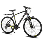 Hiland 700C Hybrid Bicycle Aluminum 24 Speeds Comfort Bike