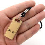 Brass Double Pipe Whistle Emergency Survival  Sports Referee Whistle