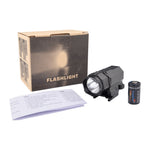 TrustFire P05 Tactical Flashlight 210 Lumen Weapon Mounted Light 2 modes with Battery For Glock 17 19 21 48 Picatinny Rail