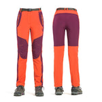 Autumn/Winter Men/Women Hiking Pants Softshell Trousers Waterproof Windproof