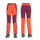 Autumn/Winter Men/Women Hiking Pants Softshell Trousers Waterproof Windproof