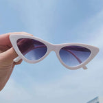 Vintage Fashion Sunglasses Retro Cat Eye Sunglasses 2021 New Eyewear for Women Triangular Outdoor Driving Hiking Sun Glasses